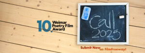 11. Weimarer Poetryfilm-Preis